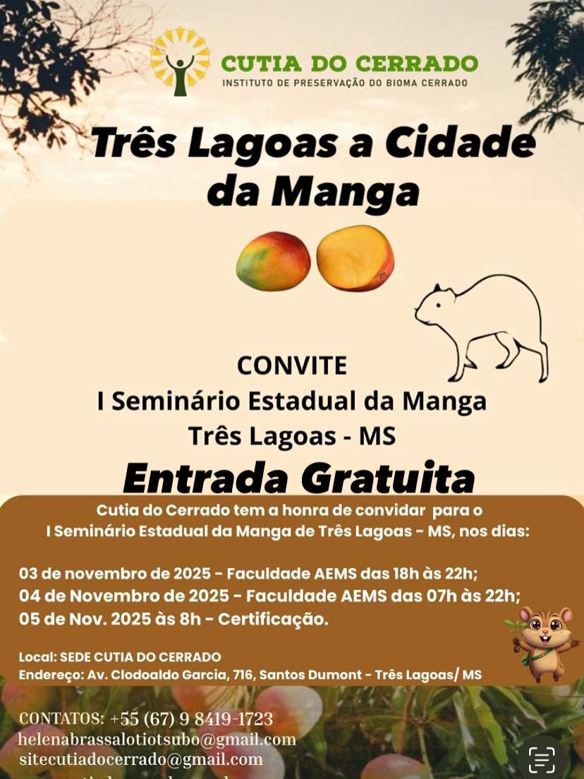 1º. Seminário Estadual da Manga.