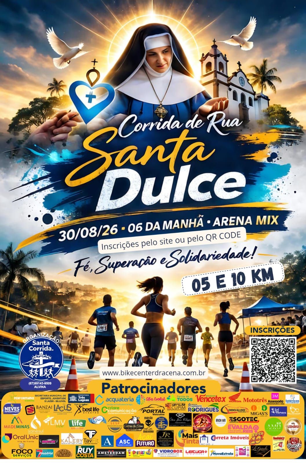 Corrida de rua Santa Dulce