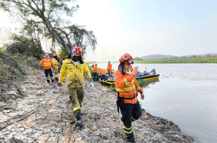 Com chuva abaixo da média e altas temperaturas, MS prepara ações de combate aos incêndios florestais