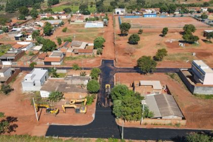 Prefeitura de Três Lagoas avança com obras de pavimentação e drenagem no Bairro Osmar Dutra