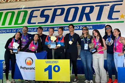 TL celebra título no vôlei de praia feminino e encerramento vitorioso dos Jogos Escolares da Juventude de MS