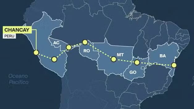 Brasil e China firmam parceria que prevê ferrovia ligando Atlântico e Pacífico Brasil e China firmam parceria que prevê ferrovia ligando Atlântico e Pacífico