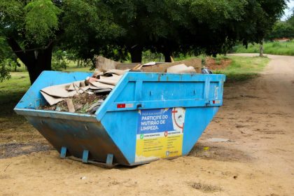 Mutirão da Limpeza inicia distribuição de caçambas nos bairros Jardim Maristela e Jardim Flamboyant