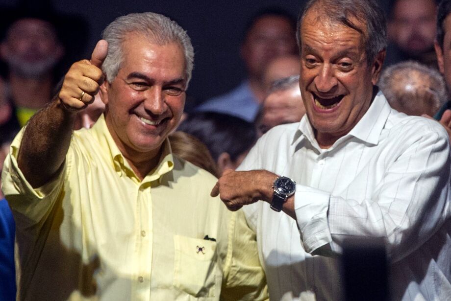 Valdemar e Azambuja se reúnem em MS para debater candidatura de Flávio Bolsonaro 