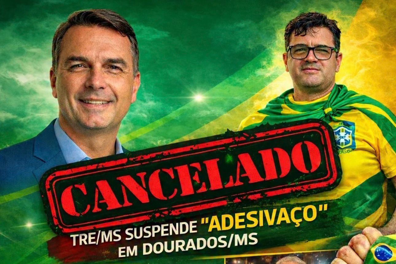 Justiça Eleitoral barra adesivaço do PL em Dourados por indícios de propaganda antecipada