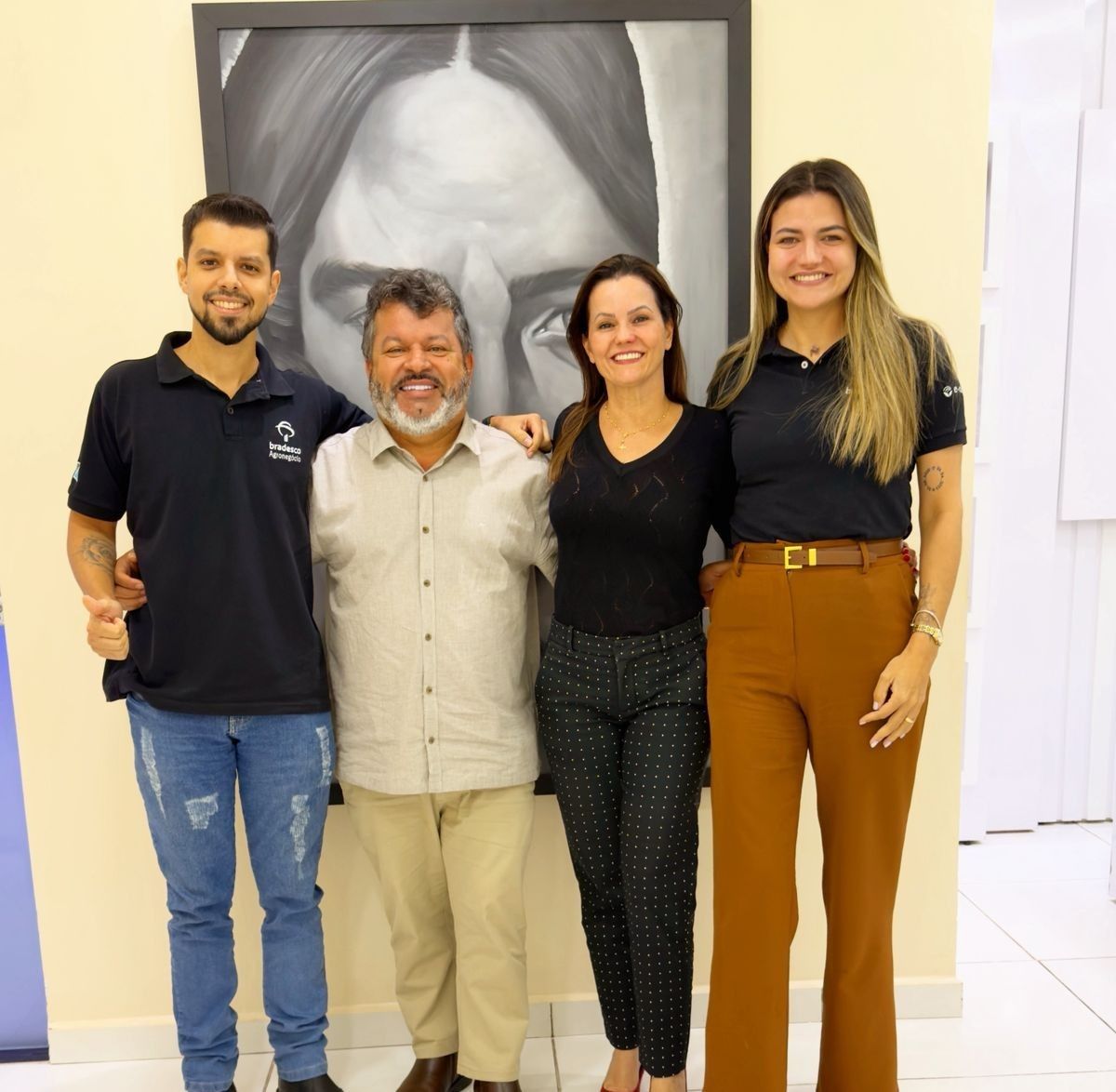 CEO do Monarca Group trata de investimentos  com equipe operacional do Banco Bradesco