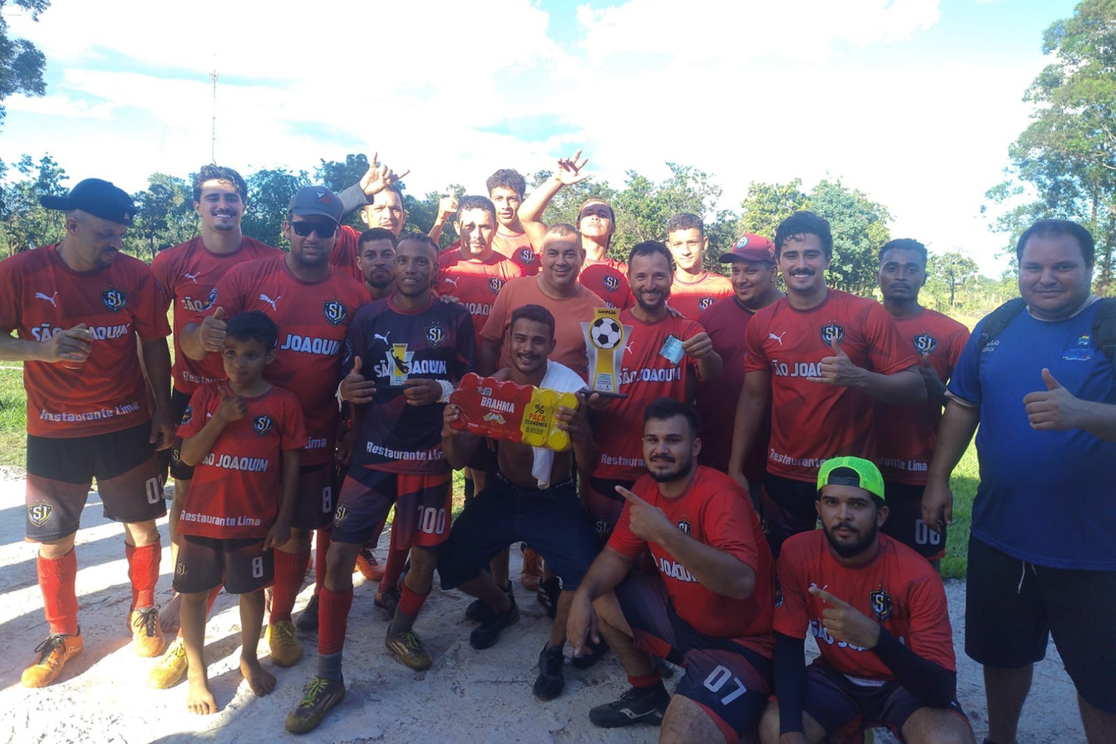 Nos pênaltis, São Joaquim A conquista título do Campeonato de Futebol Society