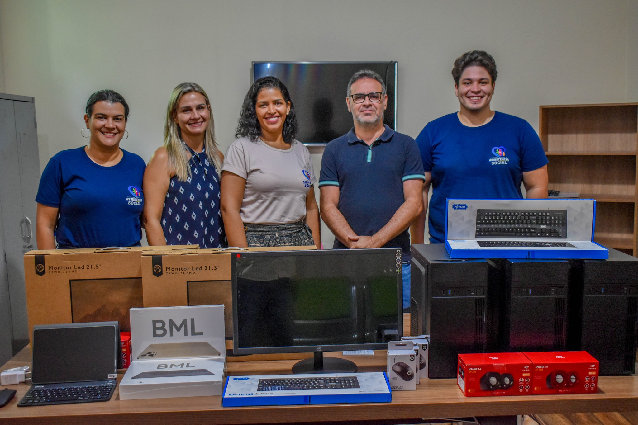 Prefeitura de Selvíria entrega novos equipamentos para o CadÚnico e reforça atendimento social