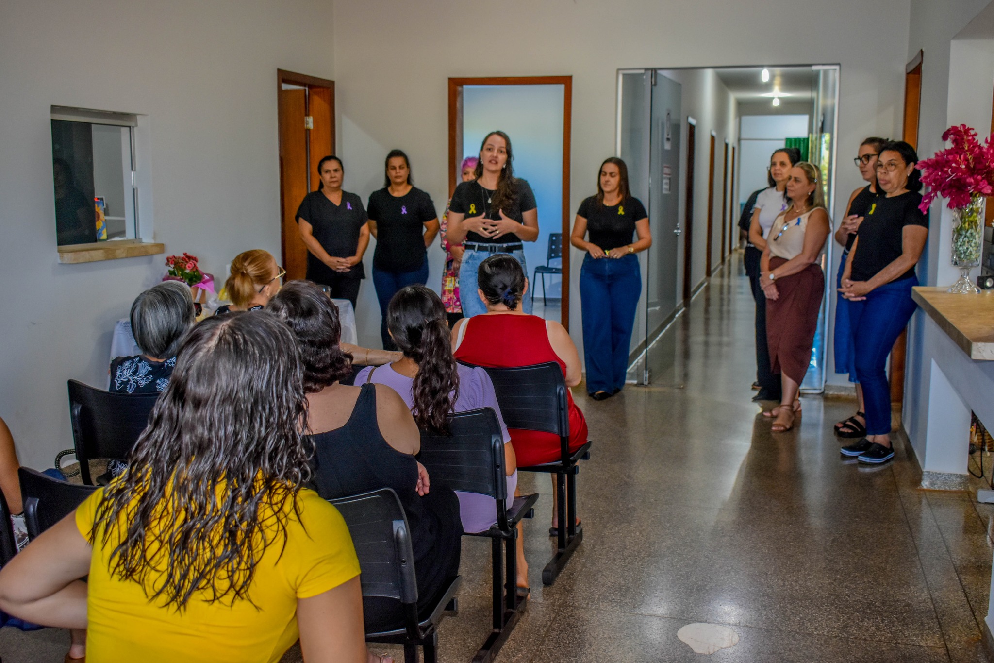 Março Lilás: unidade de saúde de Selvíria promove ação voltada à saúde da mulher