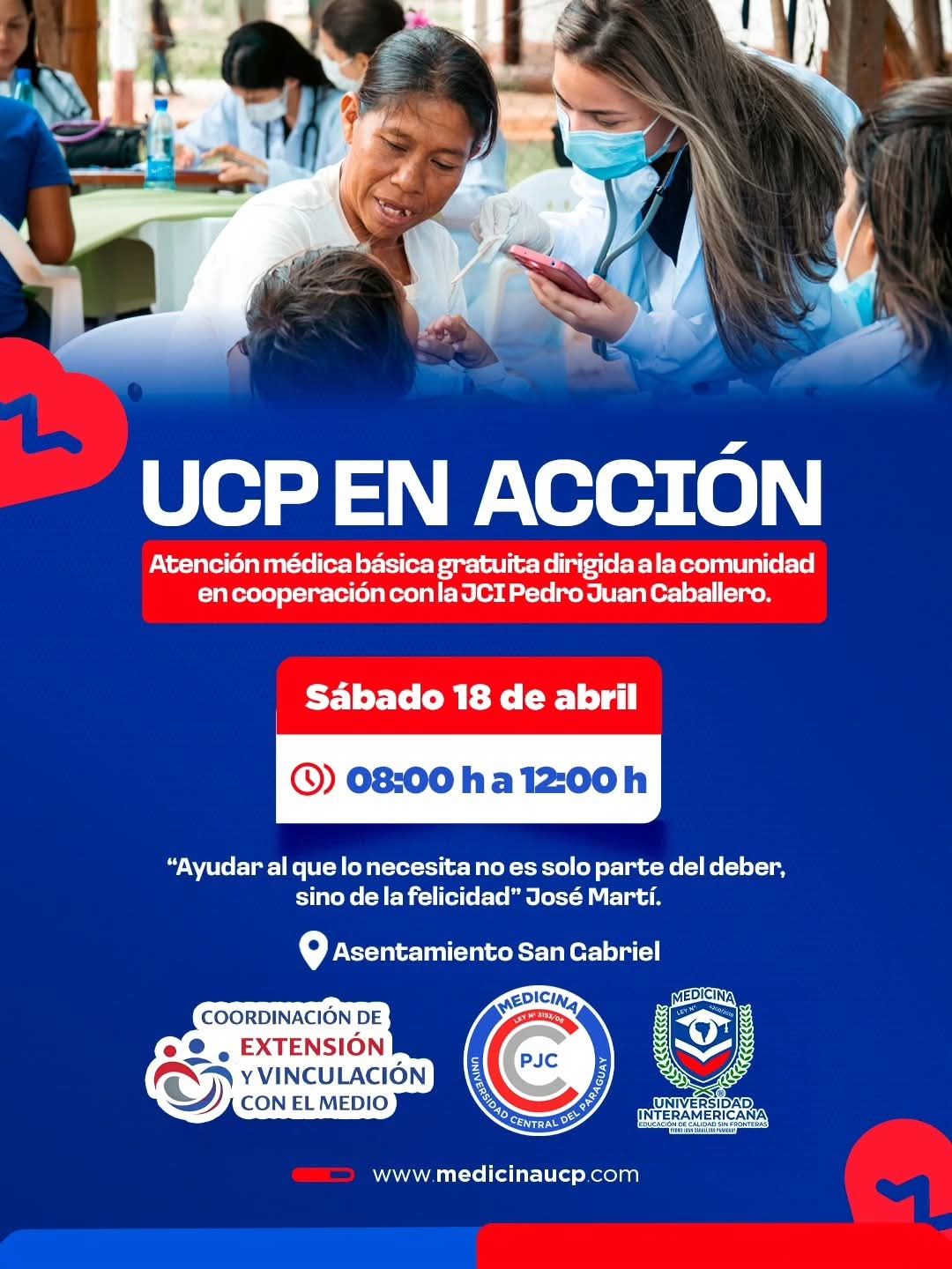 UCP e Interamericana levam ação social  para assentamento em Pedro Juan