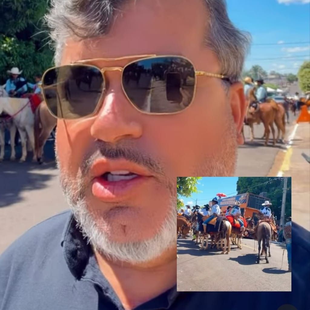 Carlos Benardo destaca pujança e desenvolvimento  de Alcinópolis em tradicional “festa da cavalgada”