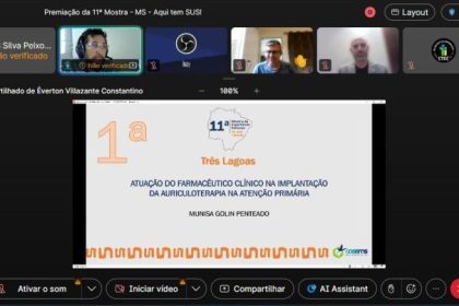 Saúde de Três Lagoas conquista 1º lugar estadual na Mostra “MS, Aqui Tem SUS” e representará Mato Grosso do Sul em etapa nacional