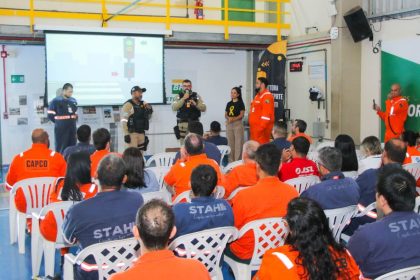 Encerrando o Maio Amarelo, DEPTRAN promove palestra educativa na Petrobras