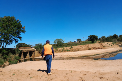 Defesa Civil realiza inspeção preventiva nos córregos Onça e Jardim Brasília