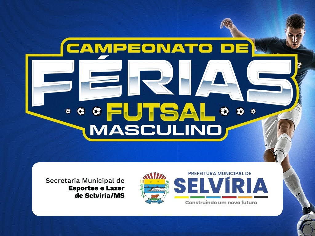Três partidas abrem nesta segunda o Campeonato de Férias de Futsal de Selvíria