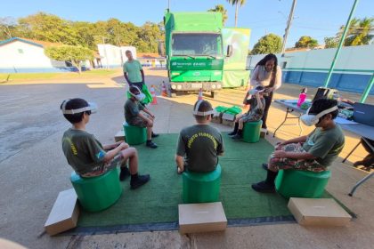 Crianças dos SCFVs da Assistência Social participam de projeto educativo sobre uso consciente da energia elétrica