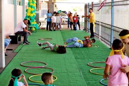 Prefeitura de Três Lagoas leva diversão e cultura às crianças na segunda semana da Colônia de Férias Cultural