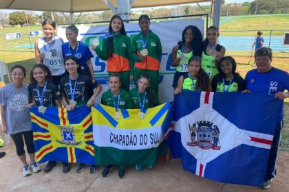 Equipe de atletismo da Sejuvel garante 3º lugar nos Jogos Escolares da Juventude