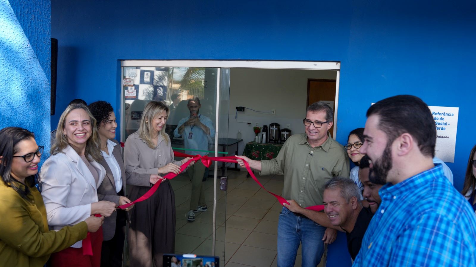 Vereadores reforçam apoio à rede de proteção social durante inauguração do CREAS Vila Verde