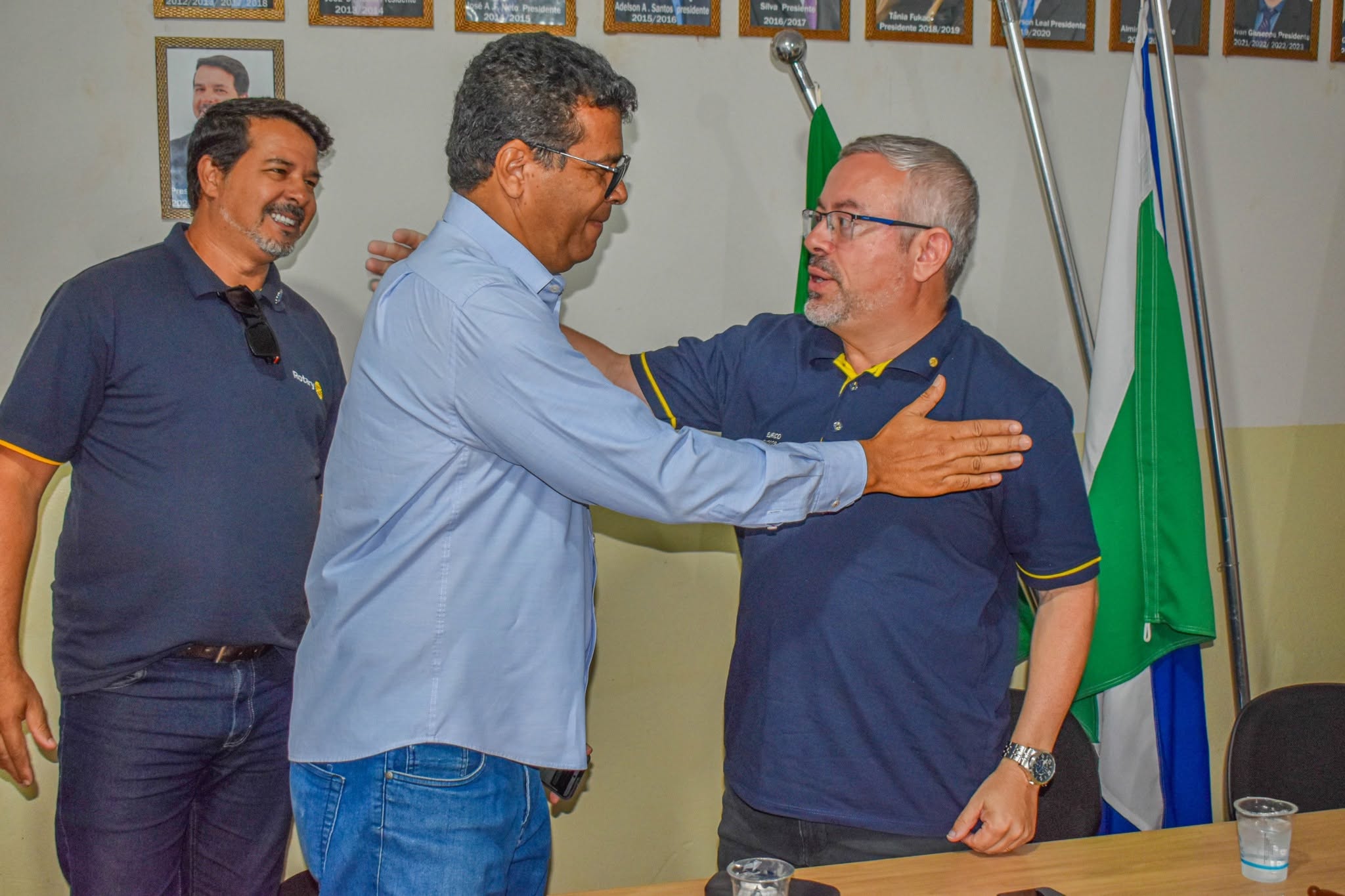 Governador do Rotary visita Selvíria e é recebido pelo prefeito Jaime